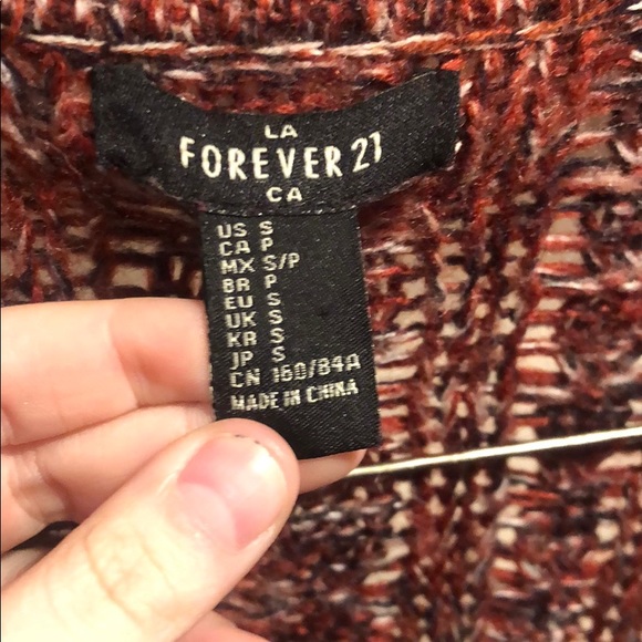 Burnt Red Cardigan - Picture 3 of 3